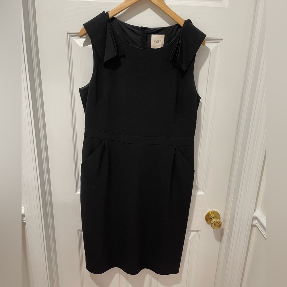 J. Crew Resume Dress Black 12